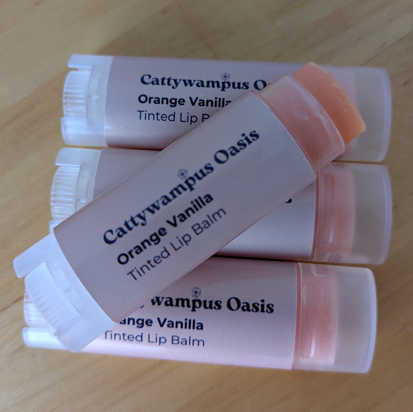 Orange Vanilla Tinted Lip Balm