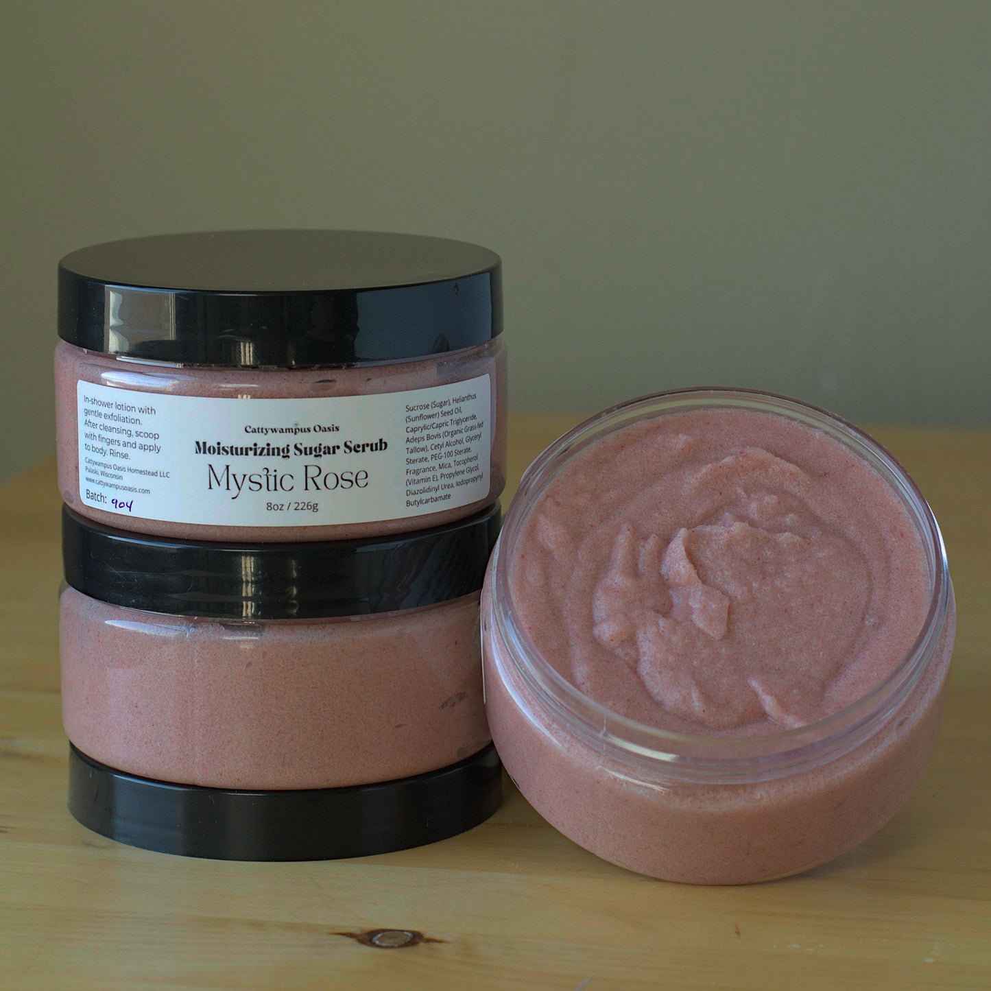 Moisturizing Sugar Scrub- Mystic Rose