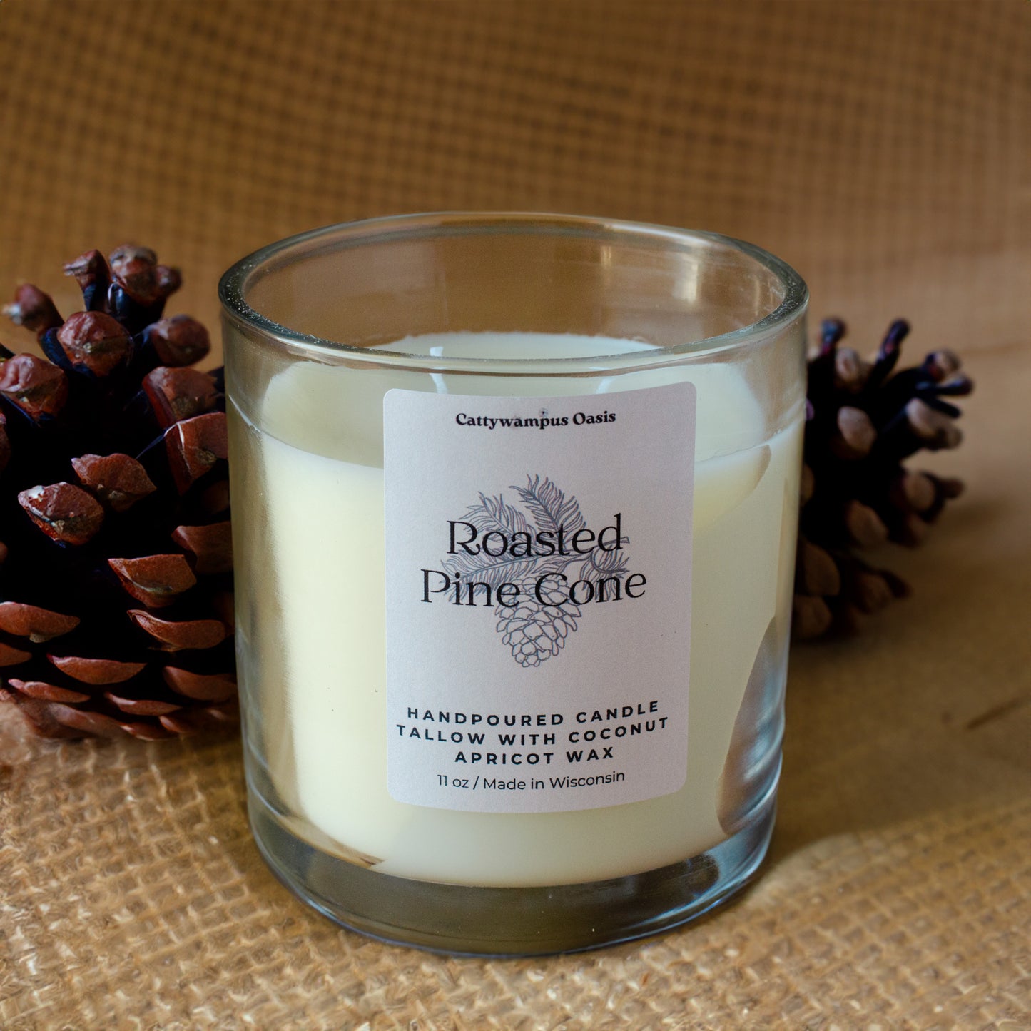 Roasted Pine Cone Candle